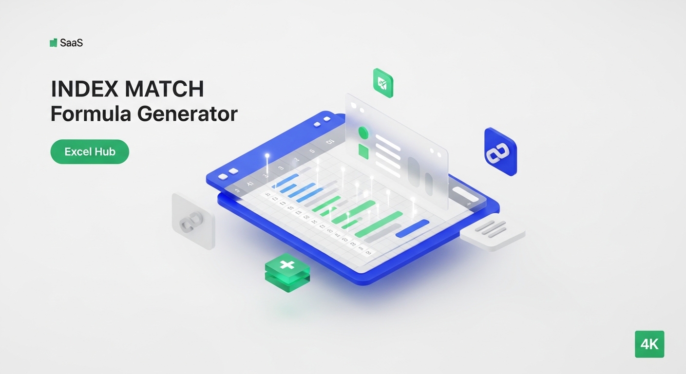 INDEX MATCH Formula Generator documentation