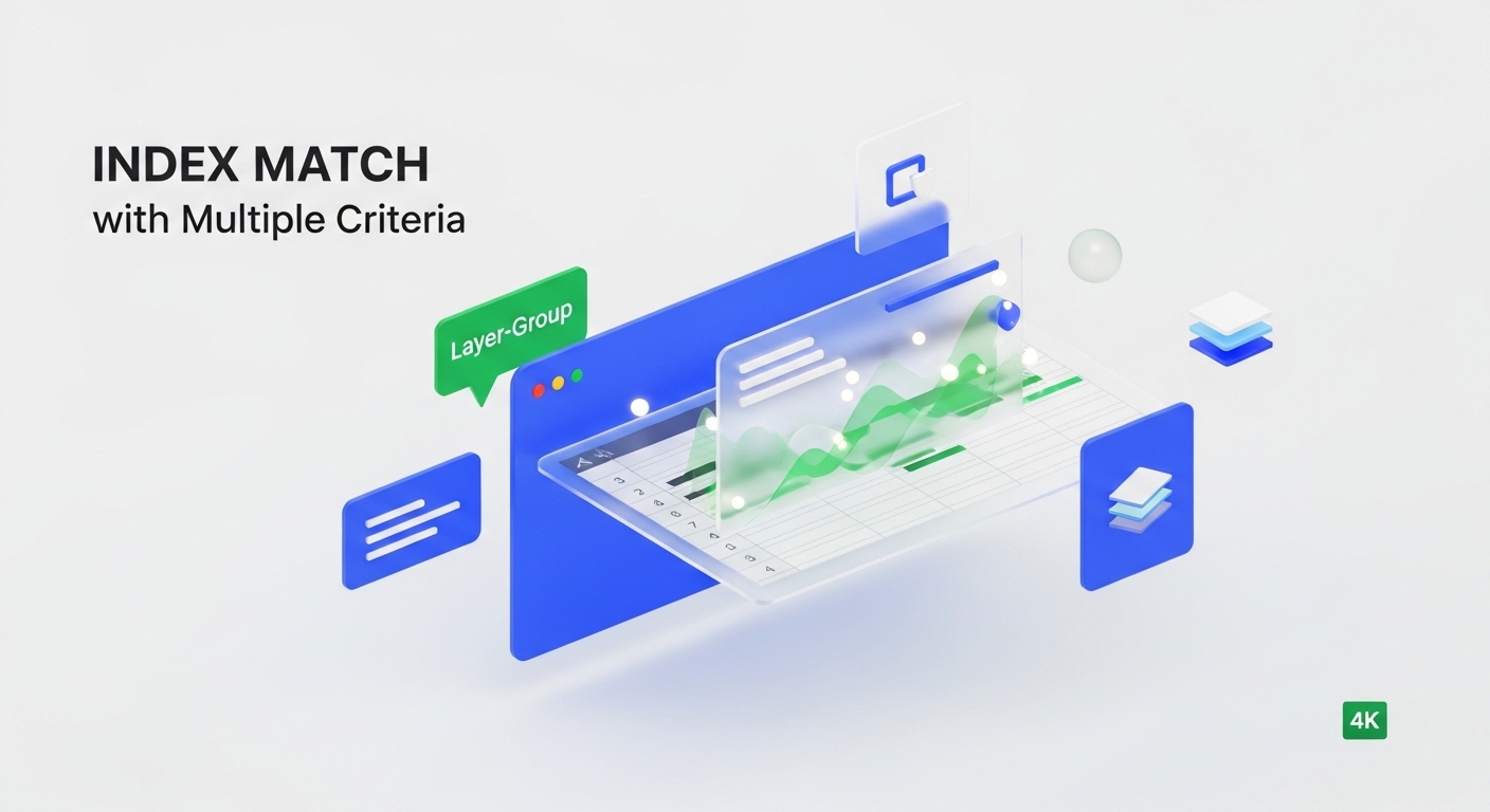 INDEX MATCH with Multiple Criteria documentation