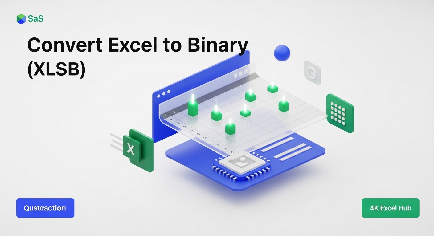 Convert Excel to Binary (XLSB) documentation