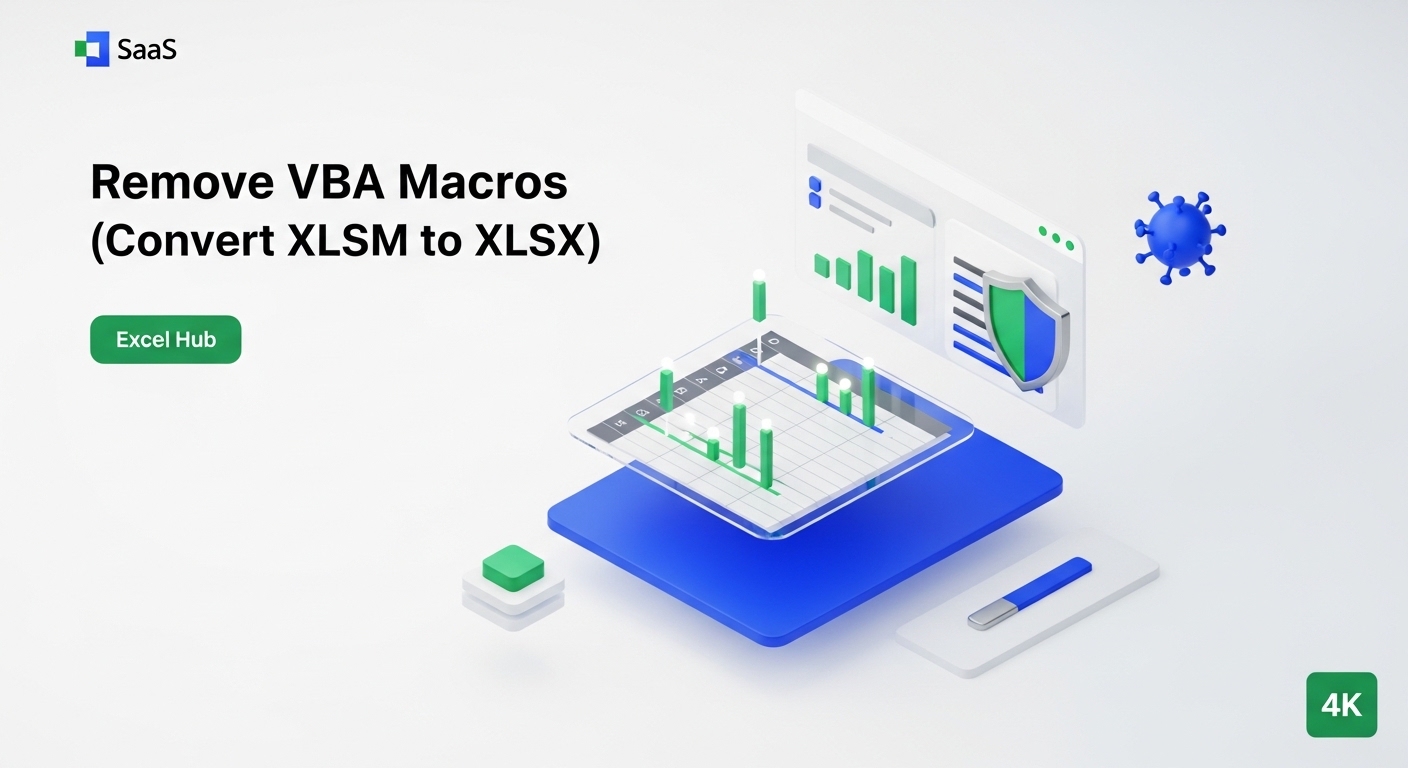 Remove VBA Macros (Convert XLSM to XLSX) documentation