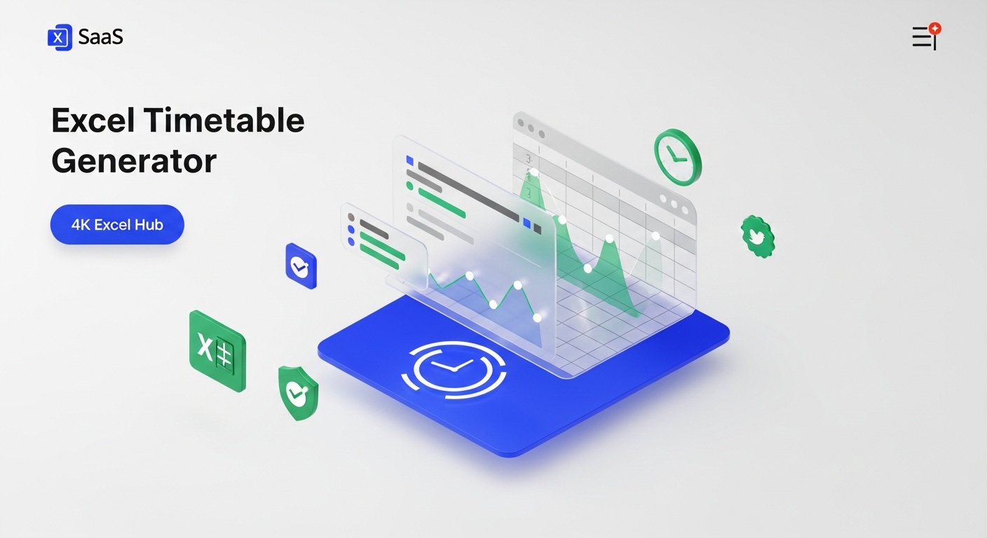 Excel Timetable Generator documentation