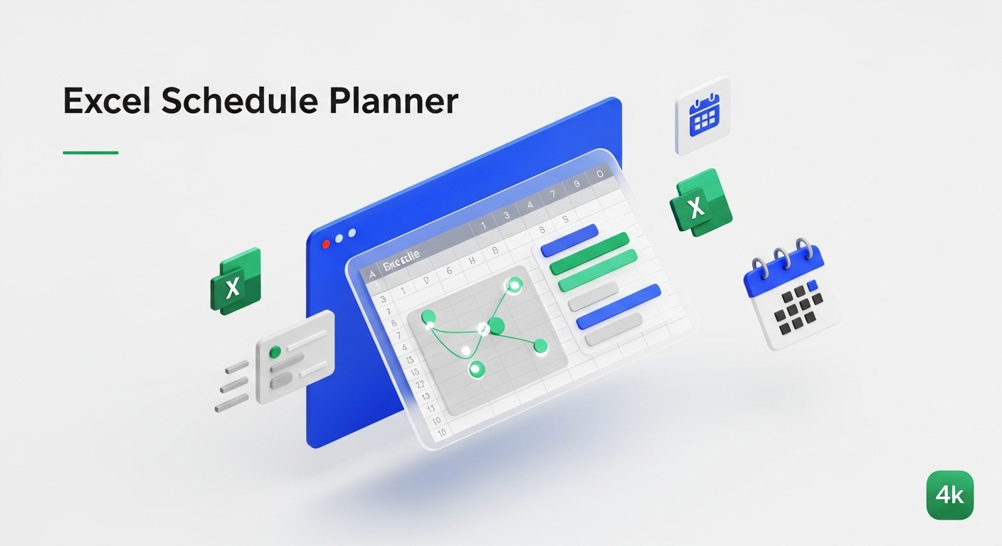 Excel Schedule Planner documentation