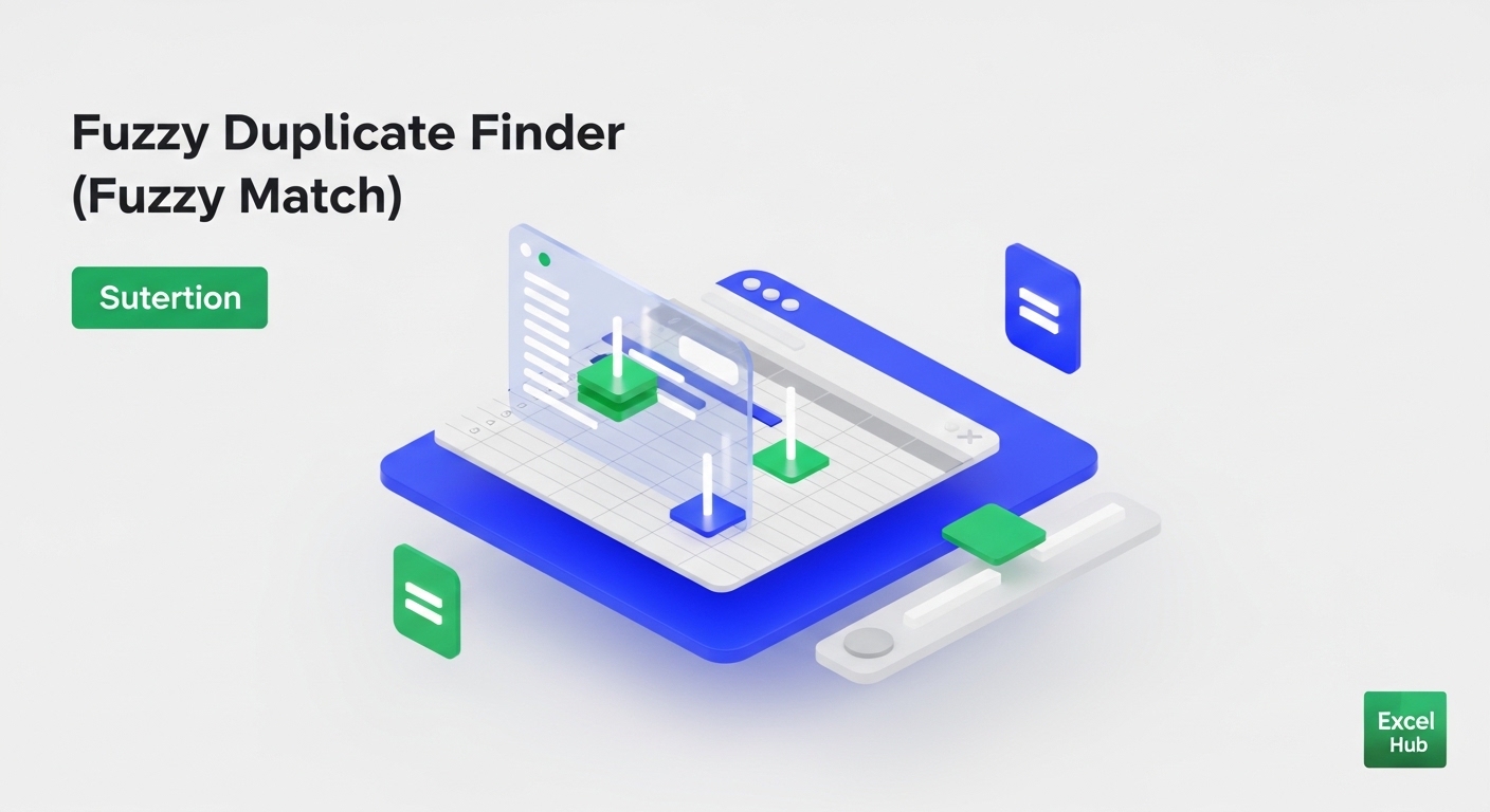 Fuzzy Duplicate Finder (Fuzzy Match) documentation