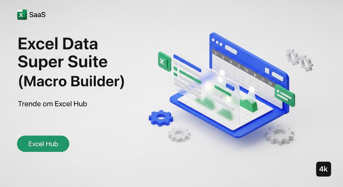 Excel Data Super Suite (Macro Builder) documentation
