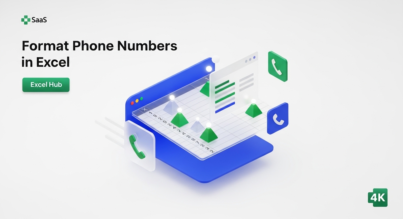 Format Phone Numbers in Excel documentation