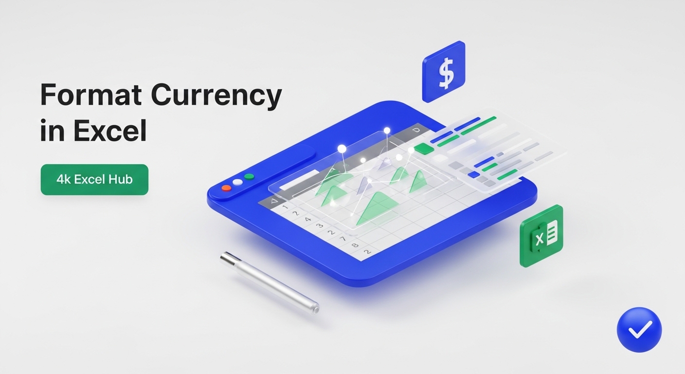Format Currency in Excel documentation