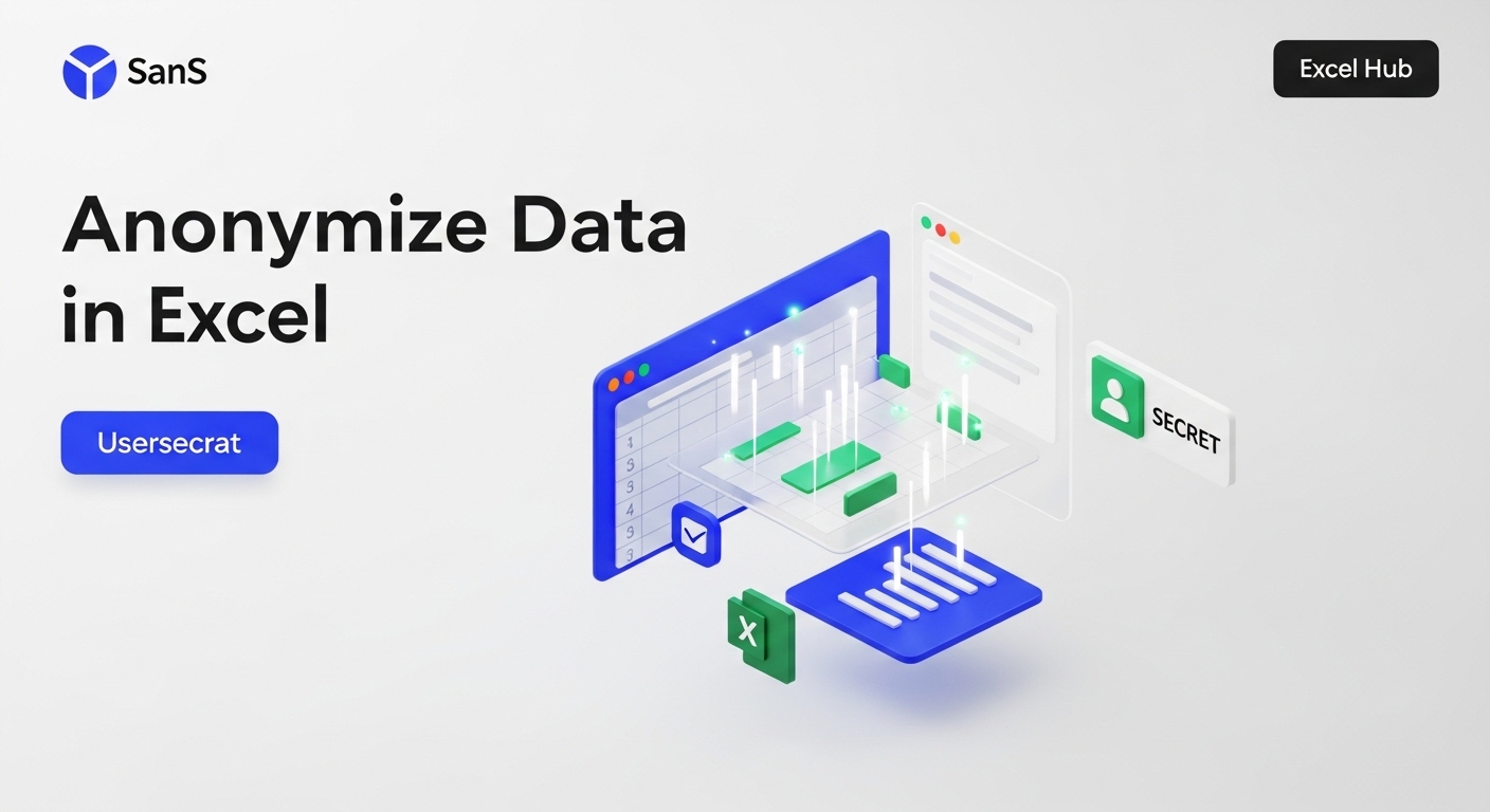 Anonymize Data in Excel documentation
