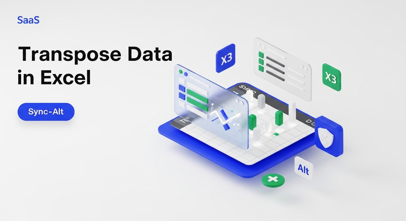 Transpose Data in Excel documentation