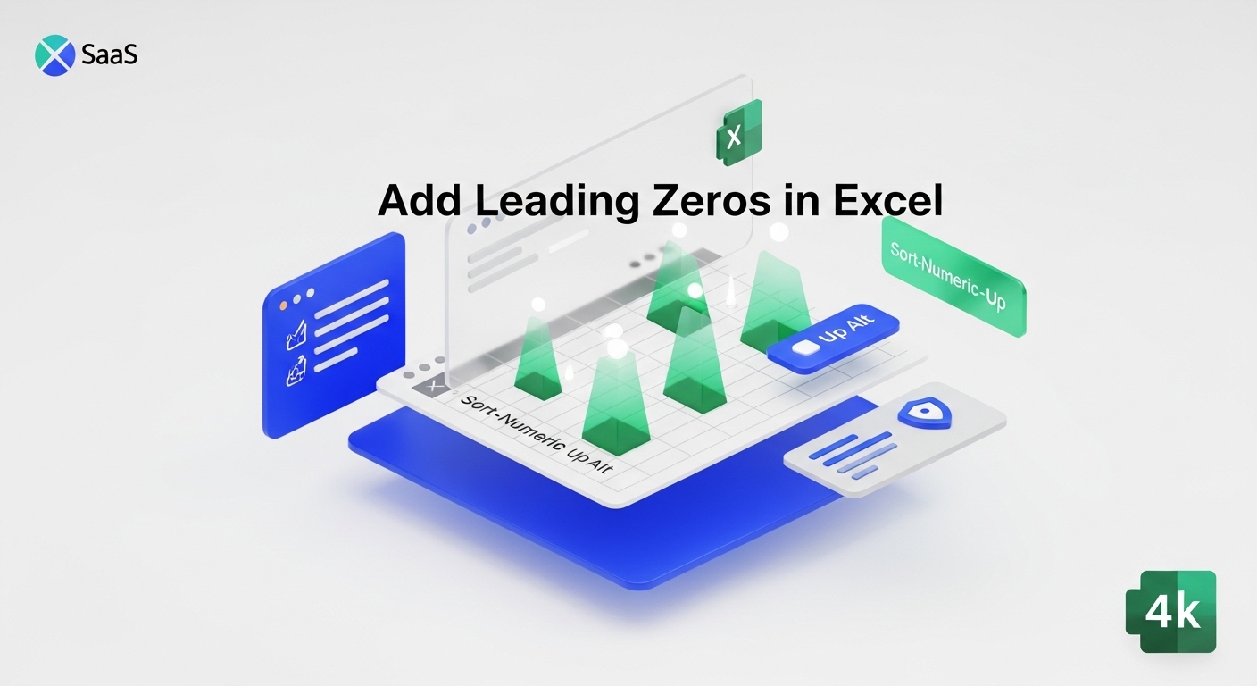 Add Leading Zeros in Excel documentation