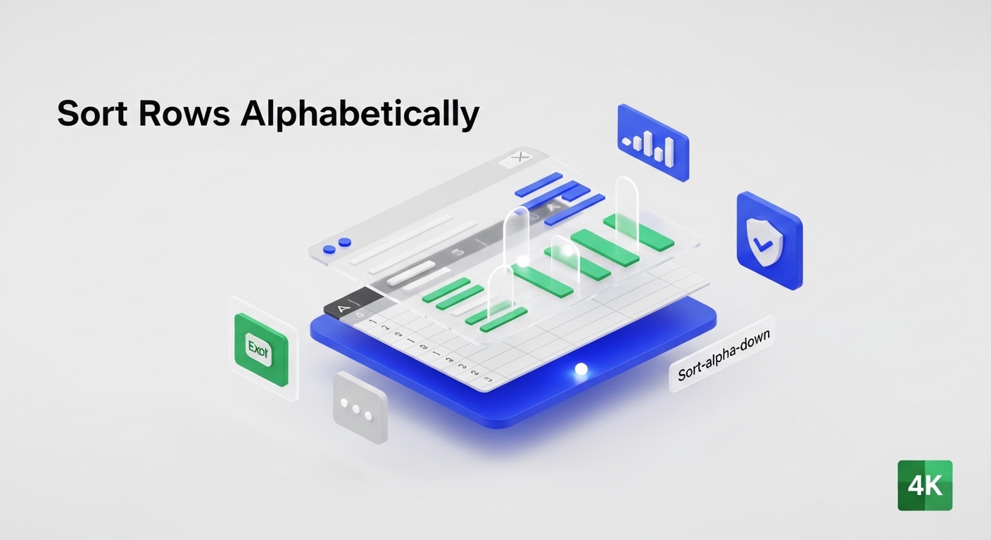 Sort Rows Alphabetically documentation
