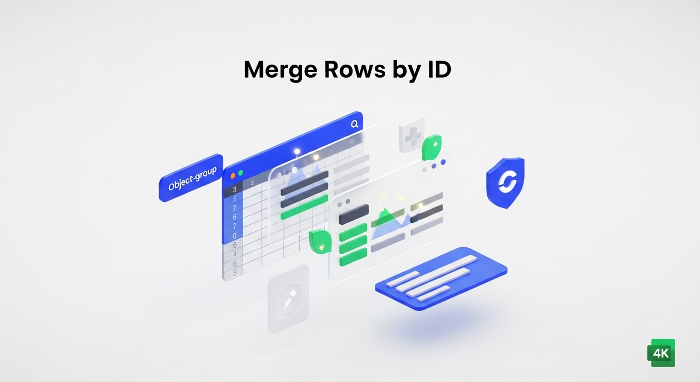 Merge Rows by ID documentation