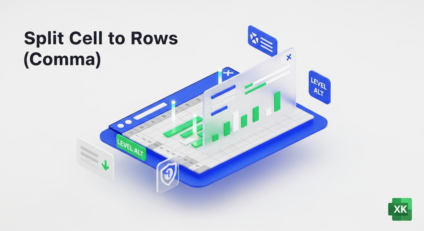 Split Cell to Rows (Comma) documentation