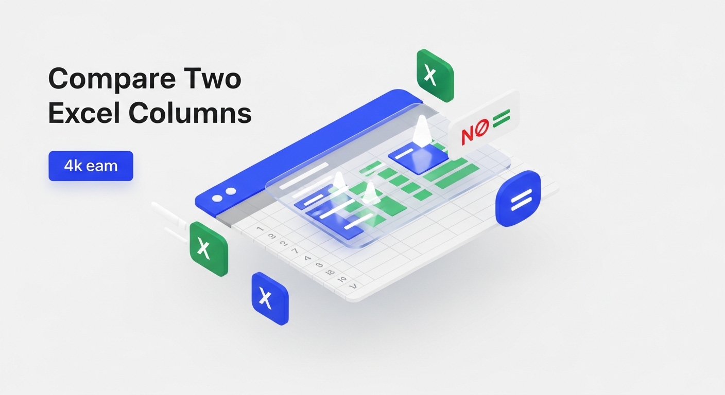 Compare Two Excel Columns documentation